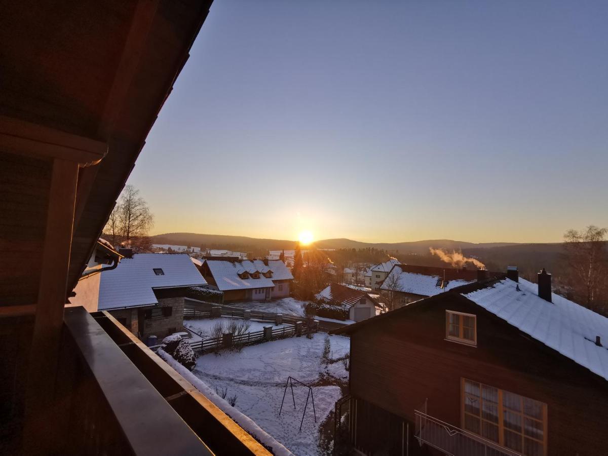 Haus Haidweg - Ferienwohnungen In Haidmuehle Im Dreilaendereck De-Cz-At Bagian luar foto